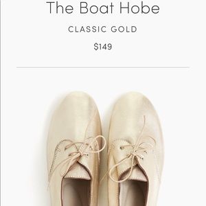 Hobes Silver Leather Boat Shoes